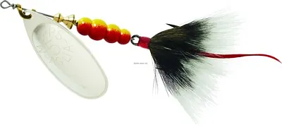 Mepps B5ST S-G Aglia In-Line Spinner 1/2 Oz Dressed Treble Hook Silver Blade • $13.91