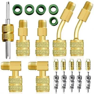 R410A Adapter Kit Mini Split Adapter 5/16 To 1/4 Coupler R410A Refrigerant Hose • $21.91