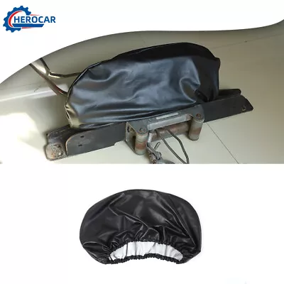 Universal Waterproof Soft Winch Cover Dust Protector Fits For All Car Leather • $26.85