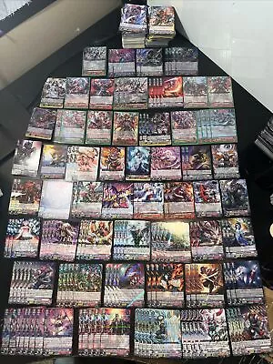 HUGE VANGUARD CARDFIGHT!! TCG Card Game Lot MURAKUMO With SGR GR RRR RR R PR C • $129.49