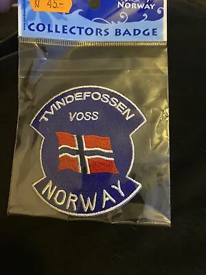 TVINDEFOSSEN Voss Norway Iron On Patch • $25.86