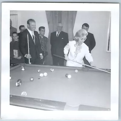 1964 Mickey Merlyn Mantle Milwaukee Billiard Center Real Photo Snapshot Pool C54 • $97.50