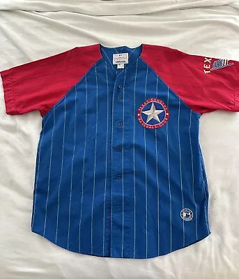 Vintage Cooperstown Collection Mirage Texas Rangers Size XL Jersey • $50