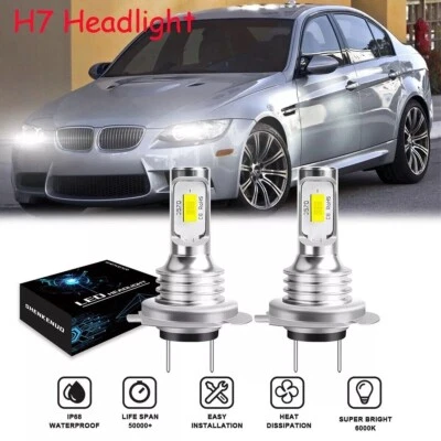 Lampadine Philips Ultinon Access LED Per Fari Auto - H7, 6000K, +80% Luminosit&agrave;, Set Di 2