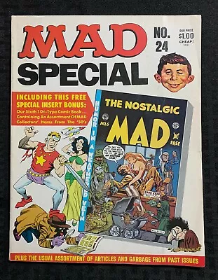 1977 MAD SPECIAL Magazine #24 VG 4.0 With #6 Comic Insert/ Will Elder • $7.25