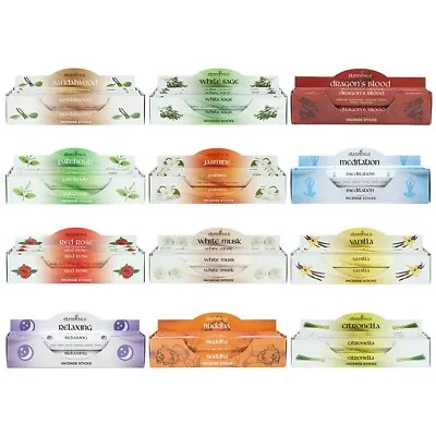  ELEMENTS Incense Sticks Joss Aromatherapy Mystical - Pack Of 20 - Mix & Match • £1.69