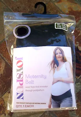 Joyspun Maternity Belt Black Size: XL-2XL (16-20) NEW IN BAG • $10