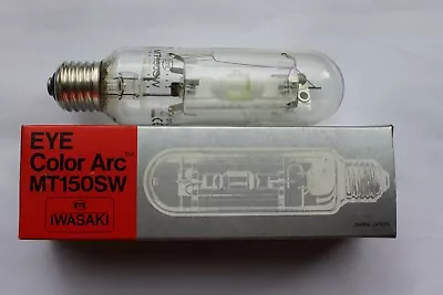 Iwasaki EYE Colour Arc MT150SW 150w E27 Tubular Metal Halide Lamp 4500k Clear  • £9.99
