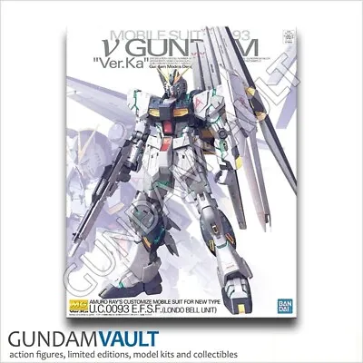 NEW 1/100 MG Master Grade RX-93 V Nu Gundam Ver. Ka Model Kit Bandai • $79.89