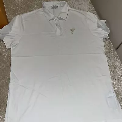 Mens Versace White T Shirt Size XL • £24