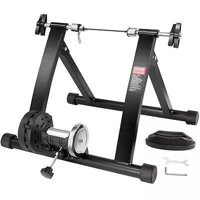 VEVOR Magnetic Bike Trainer Stand Resistance Stationary Indoor Exercise Riding • $66.99