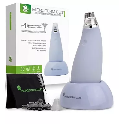 Microderm GLO Gray Mini Diamond Microdermabrasion Advanced Facial System • $19.99