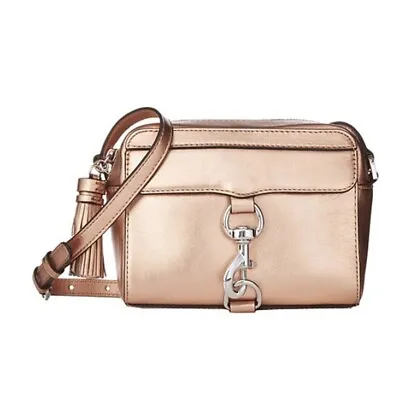 Rebecca Minkoff Rose Gold MAB Camera Bag • $85