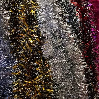 5x 2M Tinsel Christmas Xmas Ribbon Decoration Decor Ornaments • $4