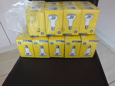 18 X       60 Watt Screw Light Bulbs R63 • £5