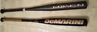 DeMarini Voodoo Overlord 31/18 Youth Bat & Miken Freak Youth Bat FREE SHIPPING • $92