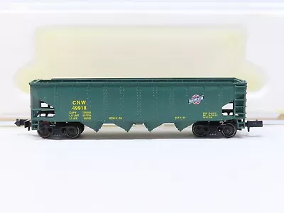 N Scale Con-Cor 0001-175110(2) CNW Chicago North Western 4-Bay Hopper #49918 • $17.95