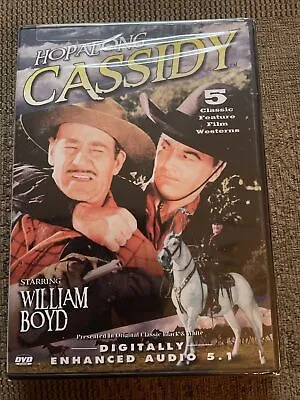 Hopalong Cassidy - Vol. 1 (DVD 2004) William Boyd - US Import - RARE - NEW • £13.99