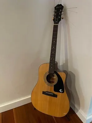 Epiphone AJ-100 CE Acoustic Guitar • $350