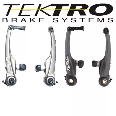 TEKTRO 857AL V-Brake MTB Hybrid Bike Black Or Silver Front Or Rear Fit Shimano • $12.92