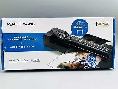 Vupoint  Magic Wand Portable Scanner W/ Color LCD Display & Auto Feed • $39.98