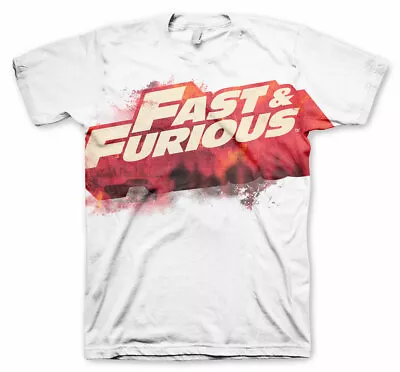 White Fast And The Furious Logo Vin Diesel Official Tee T-Shirt Mens Unisex • $38.56
