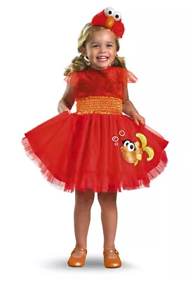 Brand New Sesame Street Frilly Elmo Toddler/Child Costume • $26.07