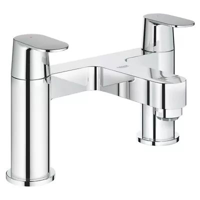 £149.95 • Buy GROHE Eurosmart Cosmopolitan Bath Filler/Mixer Lever Handles Chrome 25 128 000