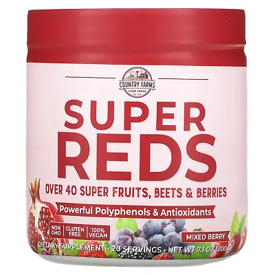 Super Reds Mixed Berry 7.1 Oz (200 G) • $21.24