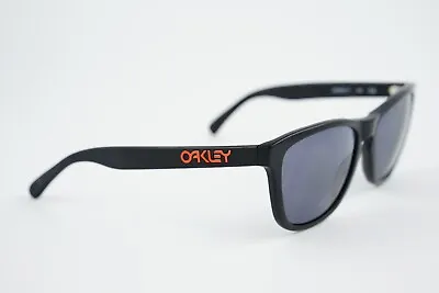 Frames Only! OO2043-02 Oakley FROGSKINS LX Matte Black Red Icon Sunglasses • $74