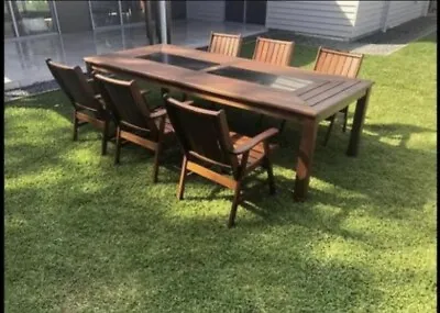 $3500 • Buy Hardwood Outdoor Dining Setting