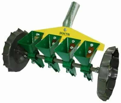 Seeds Garden Metal Precision Seeder Vegetable 4 Row Manual Planter Sowing New • $108.97