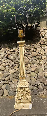 $37.98 • Buy Vintage Cherub Table Lamp, Approximately 32”. Please Read Description