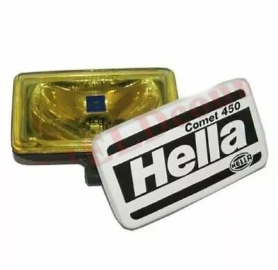 Hella Comet 450 Spot Driving Yellow Light With Cover & H3 Bulb 55W 12V • $153.79