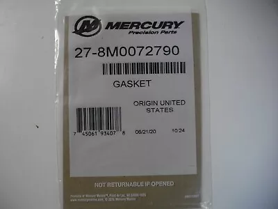 Mercury Marine Quicksilver 27-8M0072790 Outboard Voltage Regulator Gasket OEM • $14.99