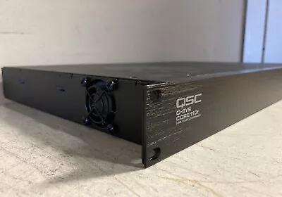 QSC Q-SYS CORE 110f DIGITAL AUDIO SIGNAL PROCESSOR • $900