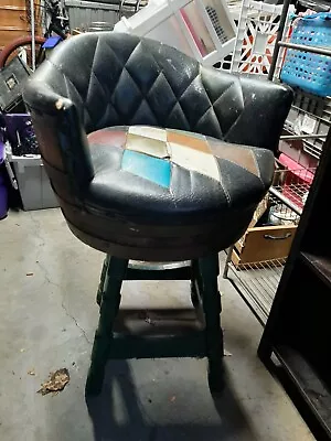 Vintage Whiskey Barrel Chair • $150