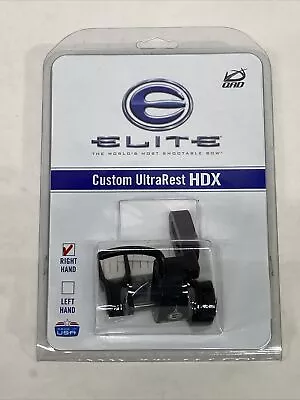 NEW Qad Ultrarest HDX Elite Black RH Right Handed Bow Drop Away Rest • $149.99