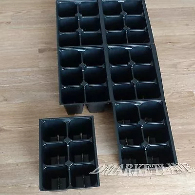Seedling Seed Starter 20 TRAYS Inserts Large Quality 120 Cells NURSERY+15 LABELS • $13.99