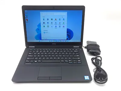 DELL Latitude E5470 Slim Notebook Laptop I5 6300U 14” HD 16GB 256GB M.2 SSD W11 • $219