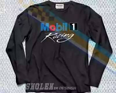 New Mobil Oil 1 Racing T-shirt New Logo Lubricants Oil T-shirt All Size • $31.90