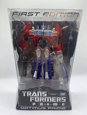 Takara Tomy Transformers Prime First Edition Voyager Optimus Prime Clear Ver. • $139.99