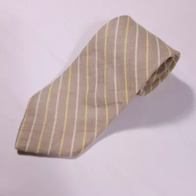 Brooks Brothers Makers 346 Men's Linen Tie Handmade In Usa Woven In Italy • $24.99