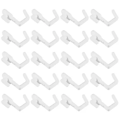  24 Pcs Heavy Duty Coat Hangers Pegboard Shelf Hooks Ordinary • £7.48