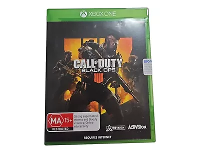CALL Of DUTY BLACK OPS 4 XBOX ONE X/S SEALED • $25