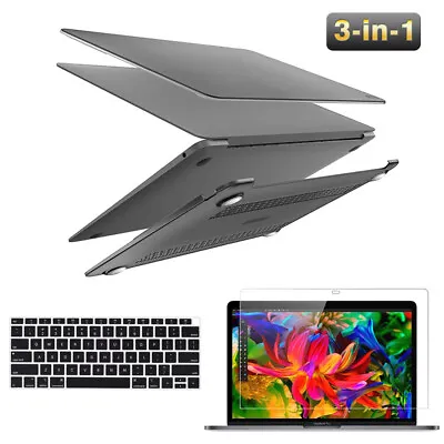 A1932 MacBook Air 13 Pro 13/15  Black Case/keyboard Cover/Screen Protector Lot • $6.26