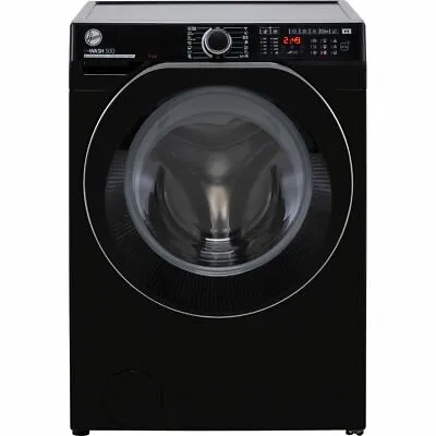 Hoover HW68AMBCB/1 8Kg Washing Machine Black 1600 RPM A Rated • £369