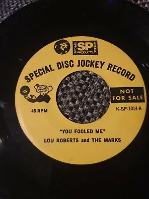 £10 • Buy Lou Roberts You Fooled Me MGM SP 2nd Northern Soul Unplayed Mint Old Store Find