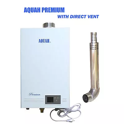 Aquah® Direct Vent Liquid Propane Gas Tankless Water Heater 3.7 Gpm • $450