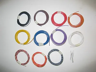 £1.90 • Buy N OO O Model Railway /Point / Hook Up / Equipment Wire 7/0.2mm Cable Wire 1.4Amp